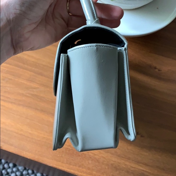 Vintage Neiman Markus Mini Bag 💼 Light Grey - Picture 6 of 8